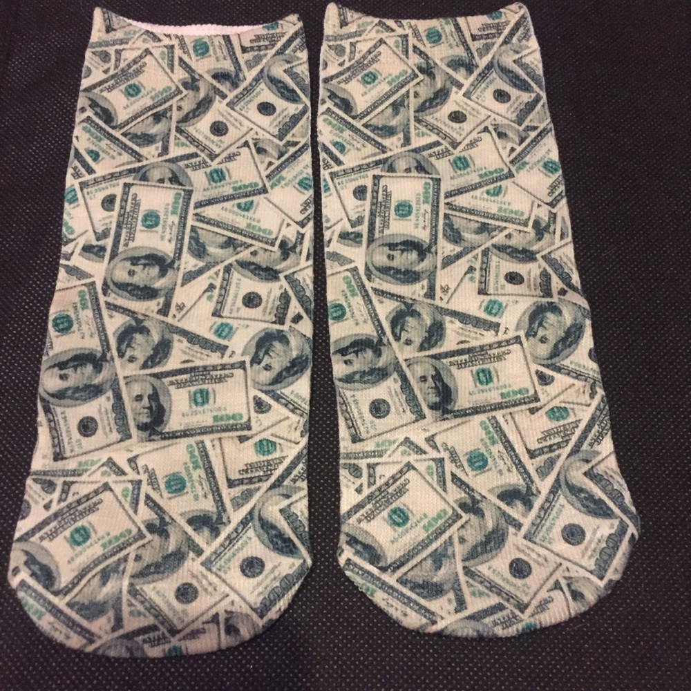 💰 Awesome $100 bill money cash dollar novelty socks 💵